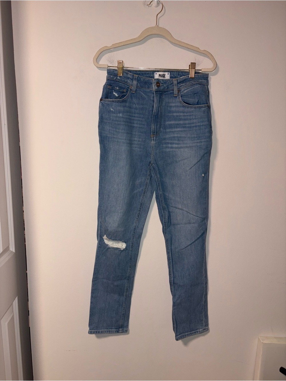 Paige Sarah Slim Starstruck High Rise Jeans 28